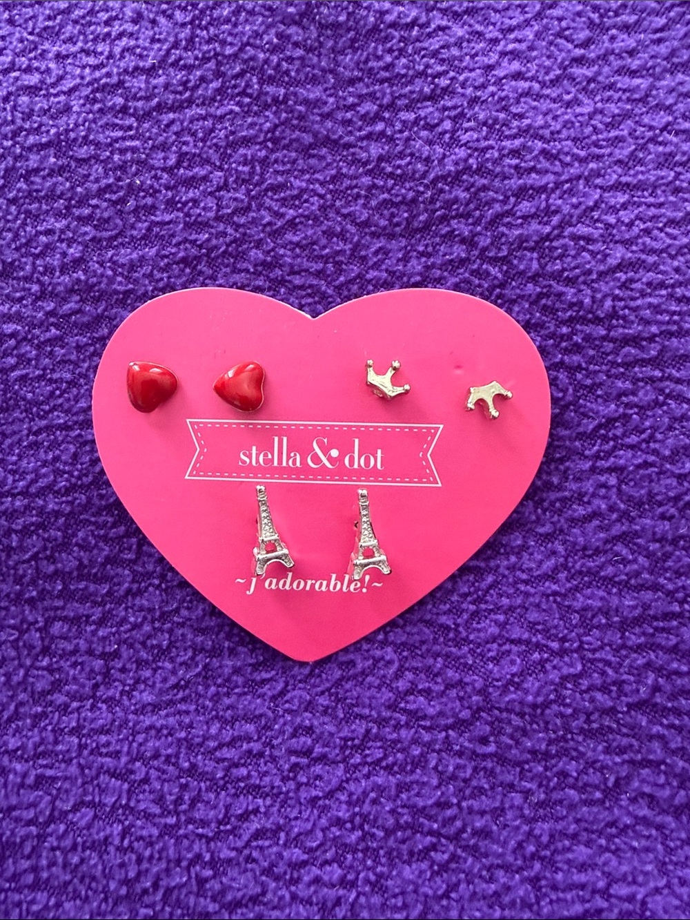 Stella & Dot Kids Earring Trio